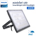 SmartBright LED Floodlight BVP176 LED220/CW 200W WB GREY CE