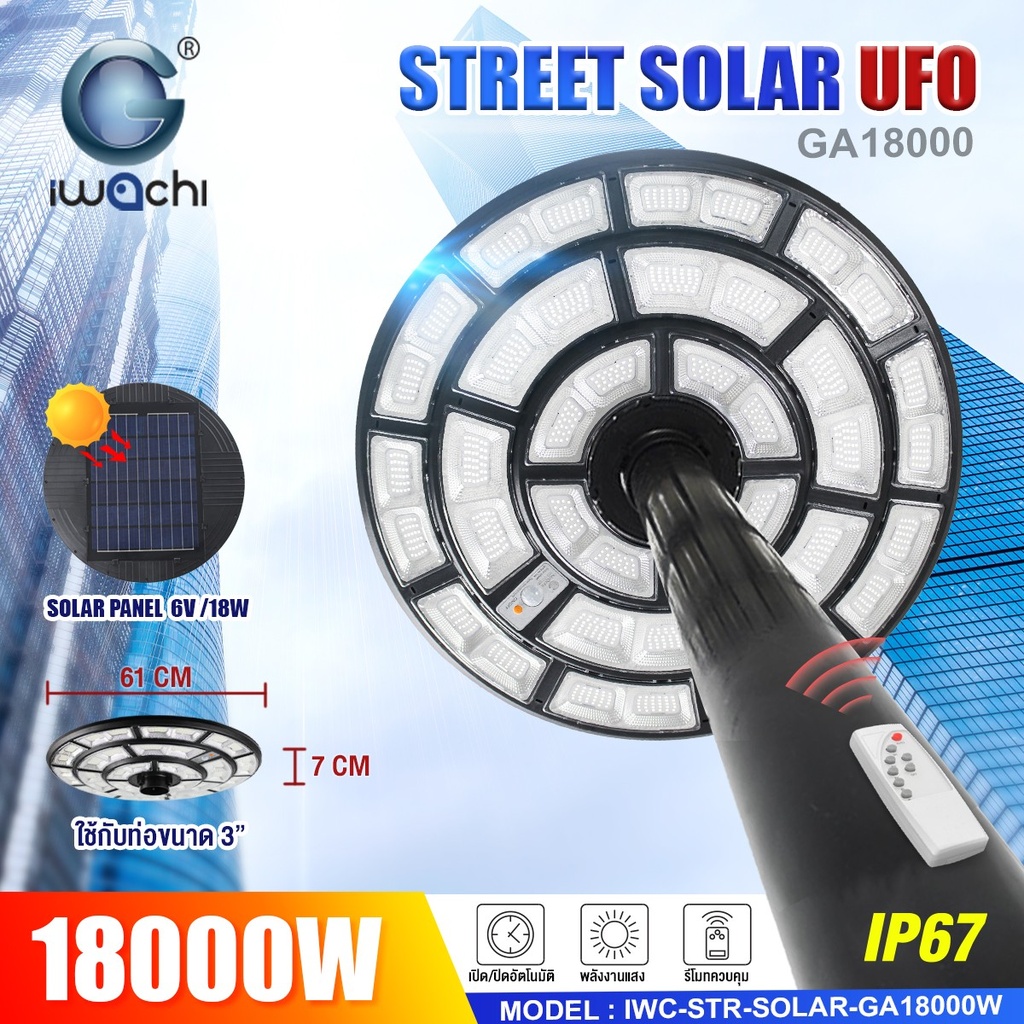 IWACHI STREET SOLAR UFO GA18000